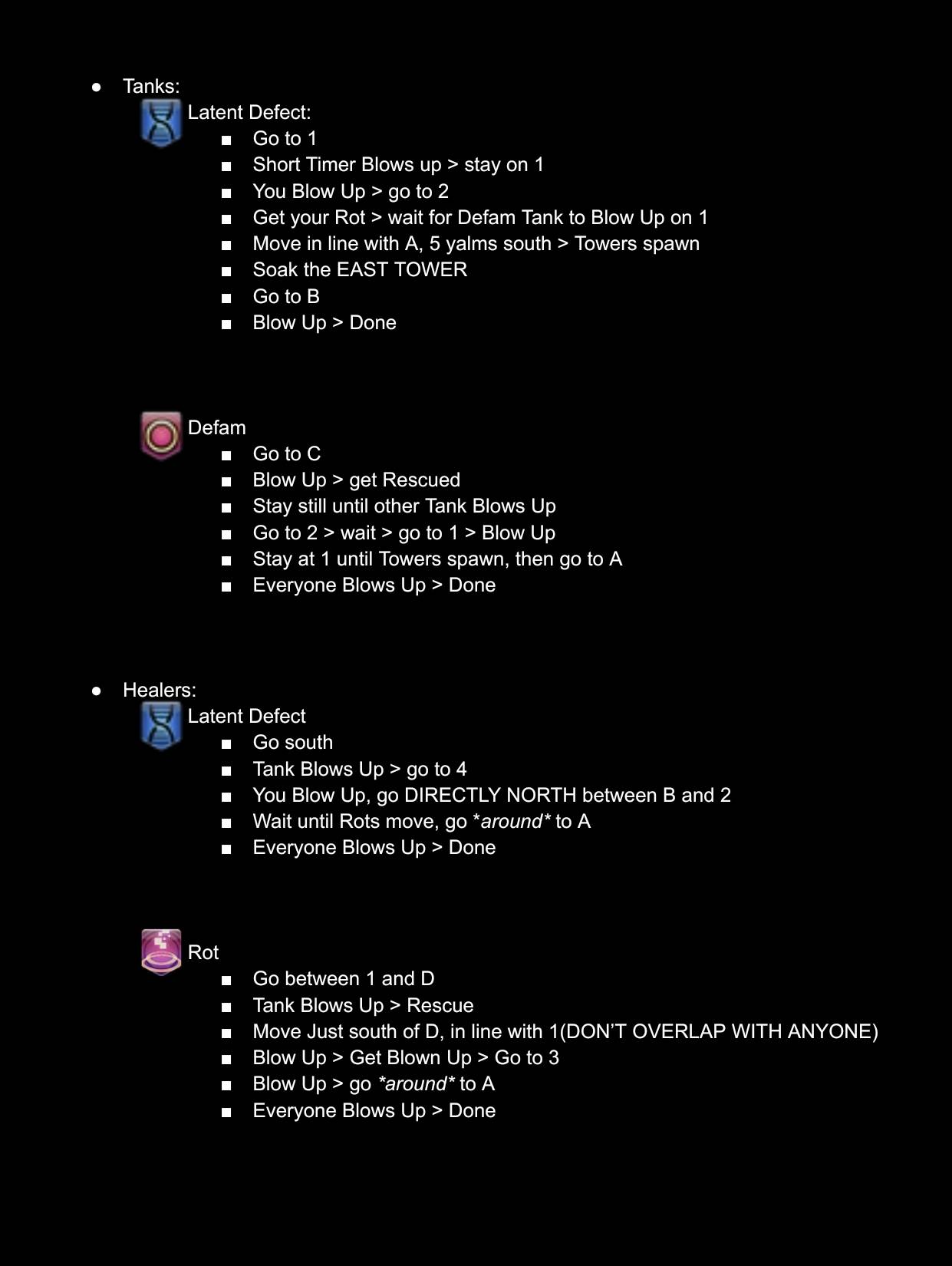 O12S Hello World tank and healer assignment reference